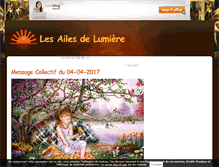 Tablet Screenshot of lesailesdelumiere.com